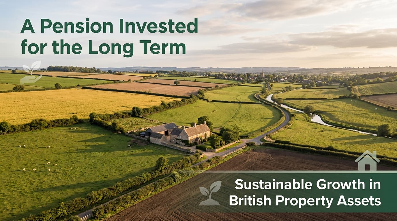 UK farmland and agricultural fields as a SSAS pension investment