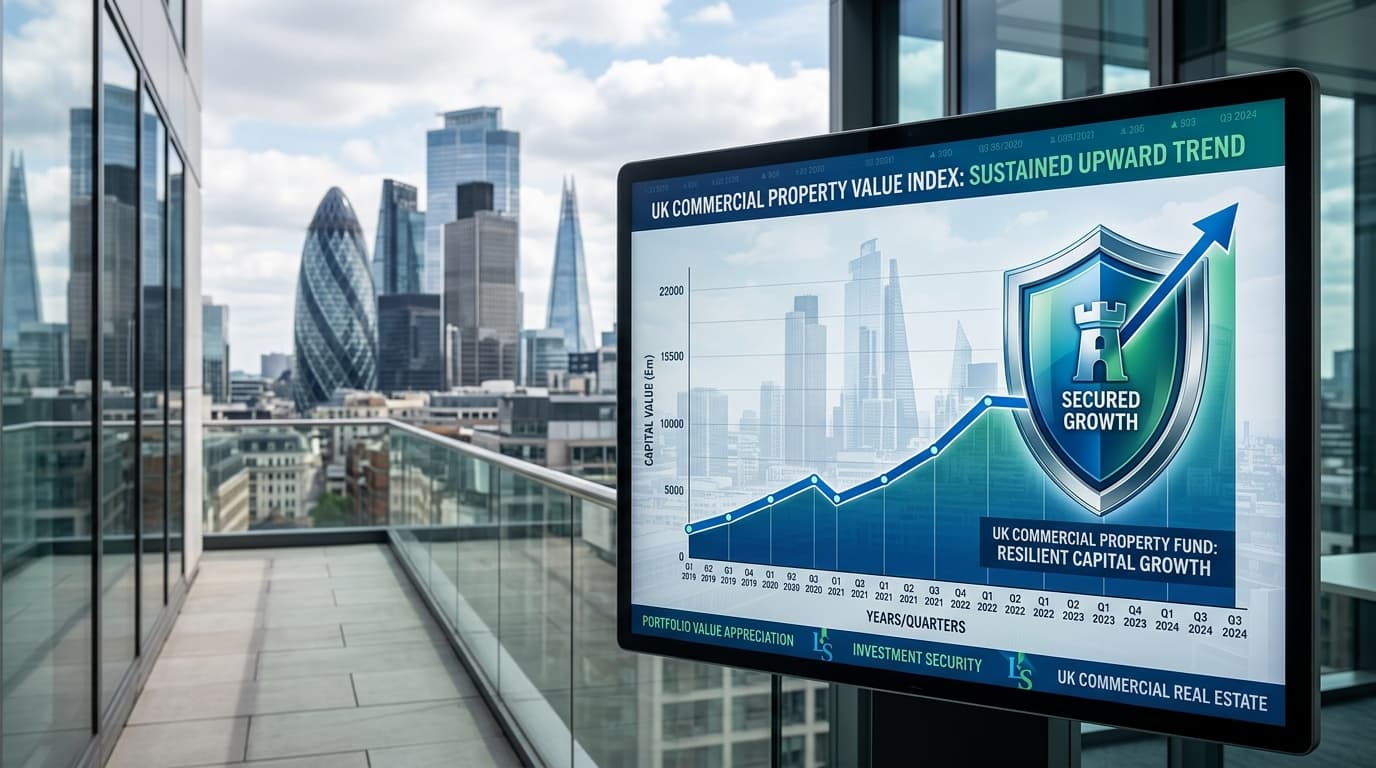 Graph showing capital gains sheltered from tax inside a SSAS pension scheme
