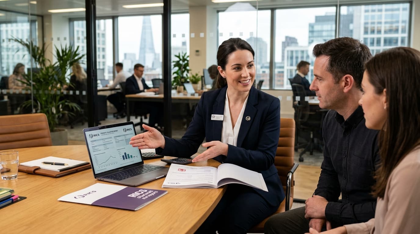 RICS surveyor producing independent valuation report for SSAS connected party transaction