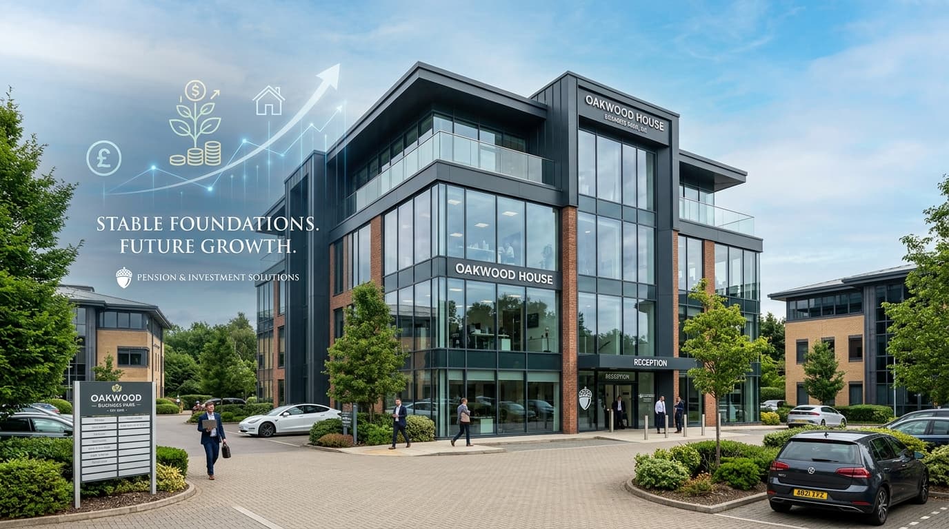 Modern UK office building owned by a SSAS pension scheme